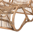 bali & pari Genera Modern Bohemian Natural Rattan Lounge Chair