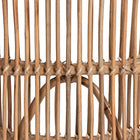 bali & pari Genera Modern Bohemian Natural Rattan Lounge Chair