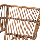 bali & pari Lamaria Modern Bohmenian Natural Brown Antique Rattan Armchair
