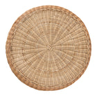 bali & pari Abbey Modern Bohemian Natural Brown Antique Rattan Coffee Table