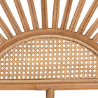 bali & pari Perenna Modern Bohemian Natural Rattan King Size Standalone Headboard