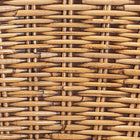 bali & pari Neola Modern Bohemian Natural Rattan Bar Stool