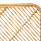 bali & pari Sakina Modern Bohemian Natural Brown Rattan Queen Size Wall-mount Headboard