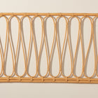 bali & pari Carrick Modern Bohemian Natural Brown Rattan Queen Size Wall-mount Headboard