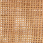 bali & pari Lesia Modern Bohemian Natural Brown Rattan and Walnut Brown Mahogany Wood Counter Stool