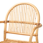 bali & pari Tugera Modern Bohemian Natural Brown Rattan Counter Stool