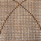 bali & pari Ballerina Modern Bohemian Greywashed Rattan and Black Metal 2-Piece Dining Chair Set