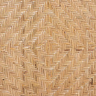 bali & pari Osaka Modern Bohemian Natural Brown Rattan Dining Chair