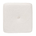 Baxton Studio Isaiah Modern and Contemporary Ivory Boucle Upholstered Ottoman
