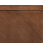 Baxton Studio Terrian Classic and Traditional Ash Walnut Finished Wood Queen Size Headboard