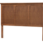 Baxton Studio Alarice Classic and Traditional Ash Walnut Finished Wood Queen Size Headboard