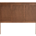 Baxton Studio Alarice Classic and Traditional Ash Walnut Finished Wood Queen Size Headboard