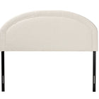 Baxton Studio Fiana Modern Cream Boucle Fabric Queen Size Headboard