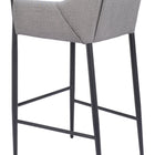 Zuo Andover Barstool Slate Gray