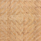 bali & pari Adrena Modern Bohemian Natural Brown Rattan Counter Stool