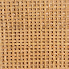 bali & pari Vivan Modern Bohemian Natural Brown Rattan and Mahogany Wood 3-Shelf Storage Cabinet