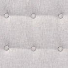 Baxton Studio Jeanine Japandi Greyish Beige Fabric and Walnut Brown Finished Wood Ottoman Footstool