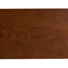 Baxton Studio Abigail Modern Grey Fabric and Walnut Brown Finished Wood 5-Piece Dining Set