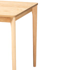 Baxton Studio Sherwin Mid-Century Modern Natural Oak Finished Wood Dining Table