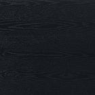 Baxton Studio Sherwin Mid-Century Modern Black Finished Wood Dining Table