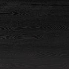 Baxton Studio Flora Mid-Century Modern Black Finished Wood Dining Table