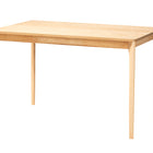 Baxton Studio Tarana Mid-Century Modern Grey Fabric and Natural Oak Finished Wood 5-Piece Dining Set