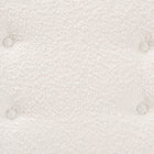 Baxton Studio Chenoa Japandi Cream Boucle Fabric and Walnut Brown Finished Wood Bench