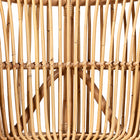 bali & pari Nagoya Modern Bohemian Natural Rattan Wide Seat Lounge Chair