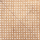 bali & pari Palesa Modern Bohemian Two-Tone Black and  Natural Brown Rattan Dining Chair