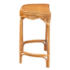 bali & pari Wakana Modern Bohemian Natural Brown Rattan Console Table