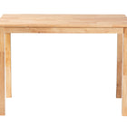 Baxton Studio Eveline Modern Natural Brown Finished Wood 43-Inch Dining Table