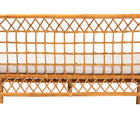 bali & pari Capella Modern Bohemian Honey Rattan Dining Bench