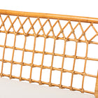 bali & pari Capella Modern Bohemian Honey Rattan Dining Bench
