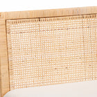 bali & pari Kalimantan Bohemian Light Honey Rattan 3-Piece Dining Nook Set