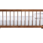 Baxton Studio Helio Mid-Century Modern Walnut Brown Finished Wood Twin Daybed