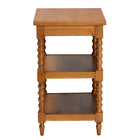 Baxton Studio Imogene Retro-Modern Walnut Brown Finished Wood End Table