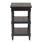 Baxton Studio Imogene Retro-Modern Black Wood End Table