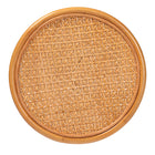 bali & pari Eldon Bohemian Honey Rattan End Table