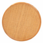 bali & pari Raflesia Modern Bohemian Natural Rattan Coffee Table