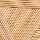 bali & pari Milagra Modern Bohemian Natural Rattan End Table