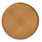 bali & pari Phoenix Modern Bohemian Light Honey Rattan Coffee Table