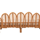 bali & pari Loften Bohemian Light Honey Rattan Daybed