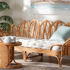 bali & pari Loften Bohemian Light Honey Rattan Daybed