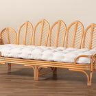 bali & pari Loften Bohemian Light Honey Rattan Daybed
