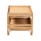 bali & pari Lombok Modern Bohemian Natural Rattan Coffee Table