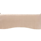 Baxton Studio Adanna Glam and Luxe Champagne Beige Velvet Fabric Sofa