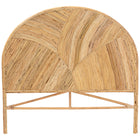 bali & pari Seana Bohemian Honey Rattan King Size Standalone Headboard