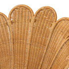 bali & pari Blossom Bohemian Honey Rattan Accent Flower Chair