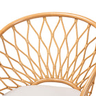 bali & pari Emmeline Bohemian Honey Rattan Accent Chair