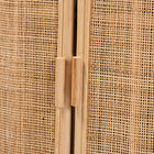 bali & pari Yanka Bohemian Natural Rattan Storage Cabinet